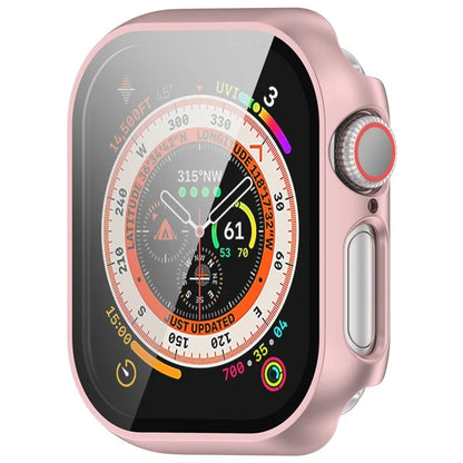 For Apple Watch Series 10 42mm Watch Case Hard PC Cover with Tempered Glass Screen Film