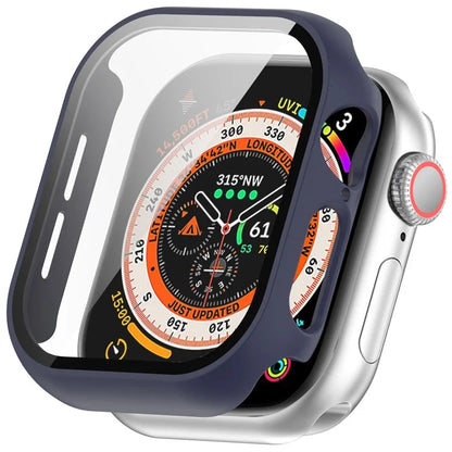 For Apple Watch Series 10 42mm Watch Case Hard PC Cover with Tempered Glass Screen Film