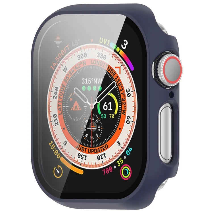 For Apple Watch Series 10 42mm Watch Case Hard PC Cover with Tempered Glass Screen Film