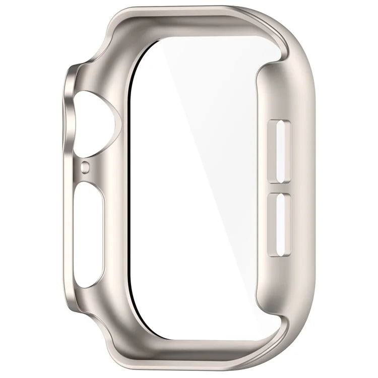 For Apple Watch Series 10 42mm Watch Case Hard PC Cover with Tempered Glass Screen Film