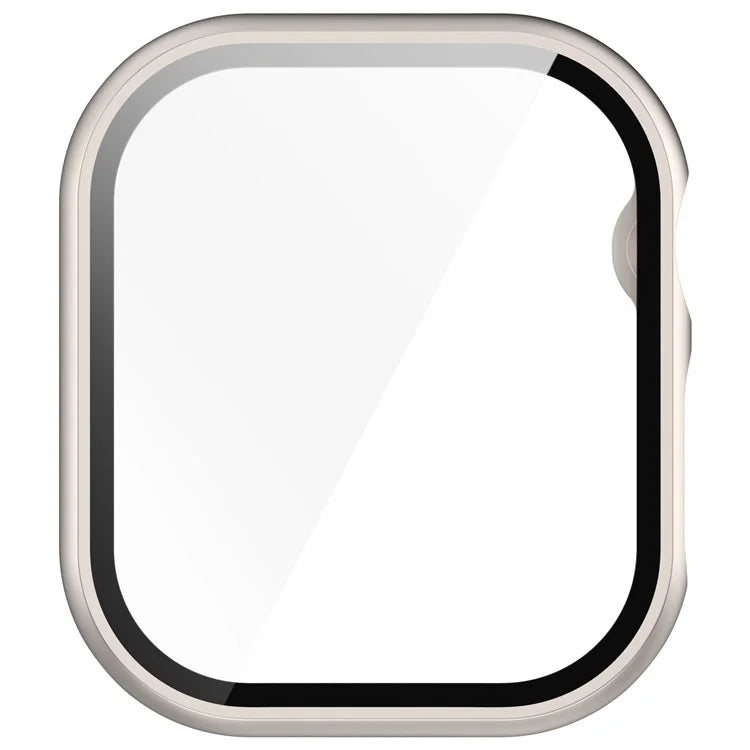For Apple Watch Series 10 42mm Watch Case Hard PC Cover with Tempered Glass Screen Film