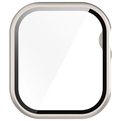 For Apple Watch Series 10 42mm Watch Case Hard PC Cover with Tempered Glass Screen Film