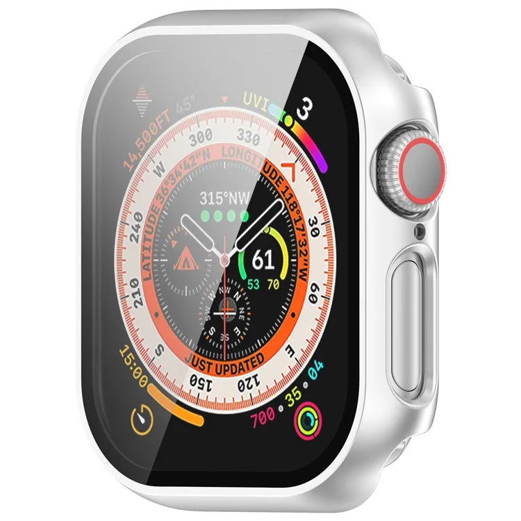 For Apple Watch Series 10 42mm Watch Case Hard PC Cover with Tempered Glass Screen Film