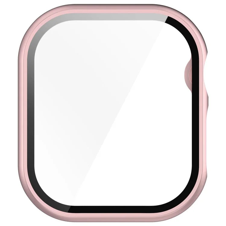 For Apple Watch Series 10 46mm Watch Case Hard PC Cover with Tempered Glass Screen Film