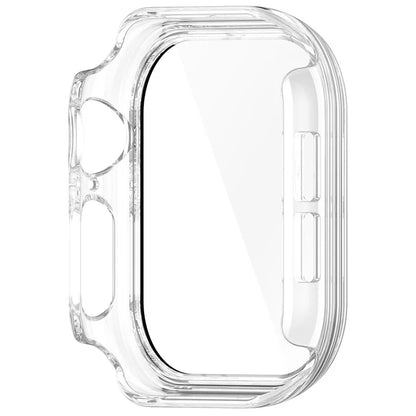 For Apple Watch Series 10 46mm Watch Case Hard PC Cover with Tempered Glass Screen Film