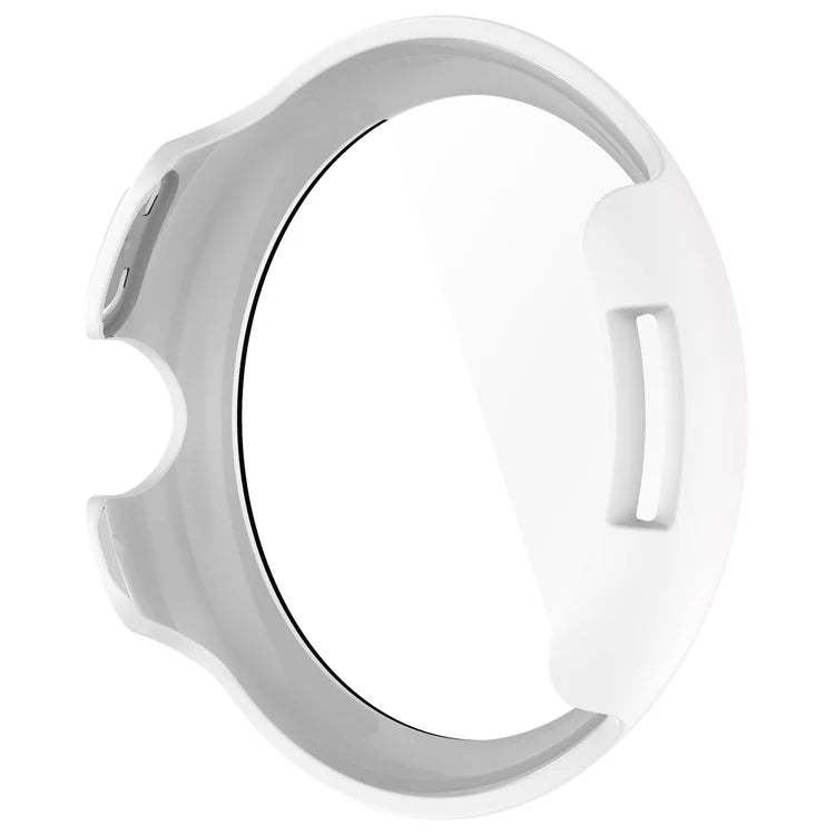 For Google Pixel Watch 3 41mm Watch Case Hard PC Cover with Tempered Glass Screen Film