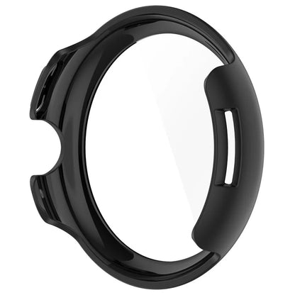 For Google Pixel Watch 3 41mm Watch Case Hard PC Cover with Tempered Glass Screen Film