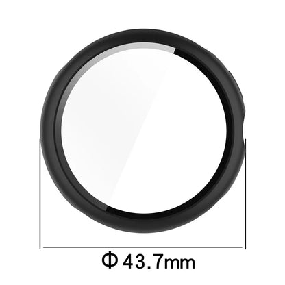 For Google Pixel Watch 3 41mm Watch Case Hard PC Cover with Tempered Glass Screen Film