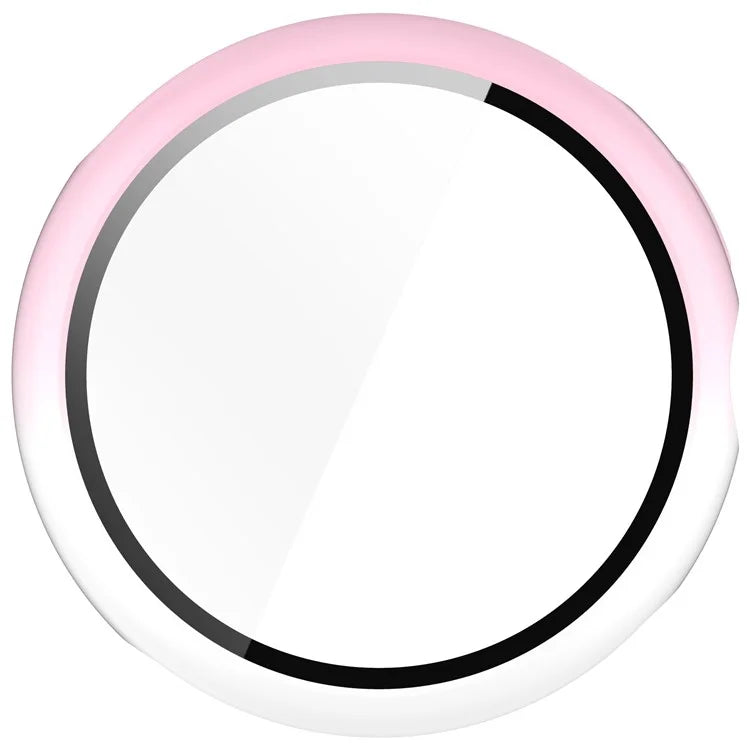 For Google Pixel Watch 3 45mm Watch Case Hard PC Cover with Tempered Glass Screen Film