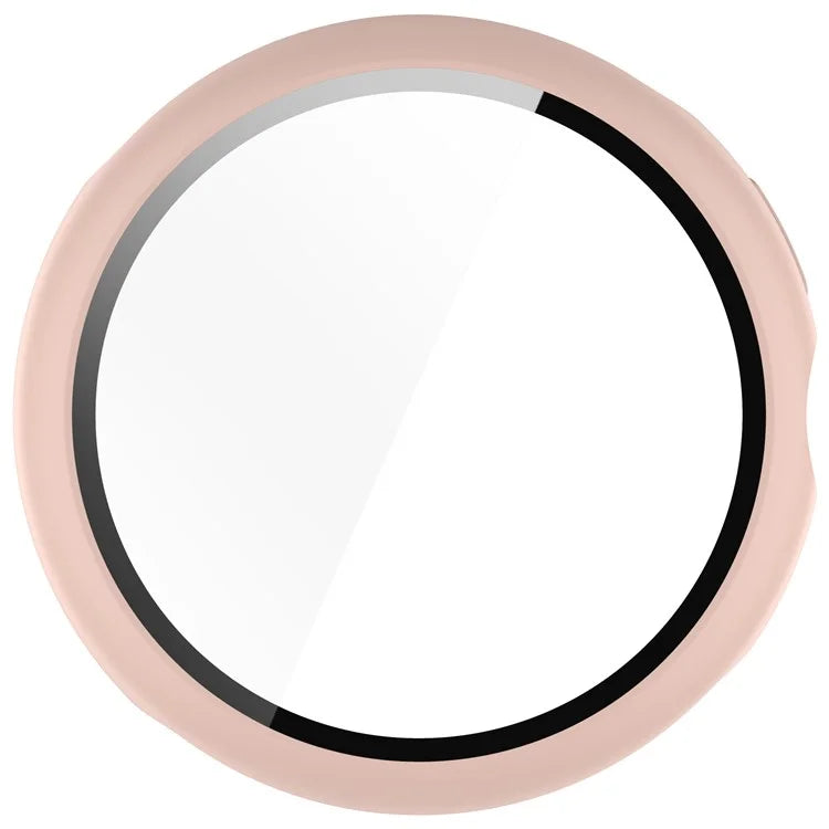 For Google Pixel Watch 3 45mm Watch Case Hard PC Cover with Tempered Glass Screen Film