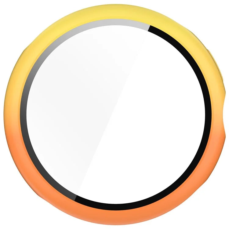 For Google Pixel Watch 3 45mm Watch Case Hard PC Cover with Tempered Glass Screen Film