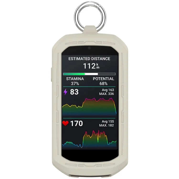 Silicone Case for Garmin Edge 1050 Bike Computer Full Cover Protective Cover with Spring Buckle