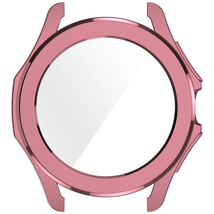 For Xiaomi Watch S4 Sport TPU Watch Case Electroplating Overall Protective Cover Built-In Screen Film