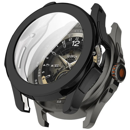For Xiaomi Watch S4 Sport TPU Watch Case Electroplating Overall Protective Cover Built-In Screen Film