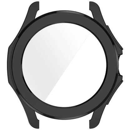 For Xiaomi Watch S4 Sport TPU Watch Case Electroplating Overall Protective Cover Built-In Screen Film