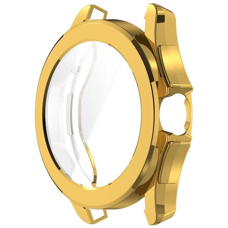 For Xiaomi Watch S4 Sport TPU Watch Case Electroplating Overall Protective Cover Built-In Screen Film
