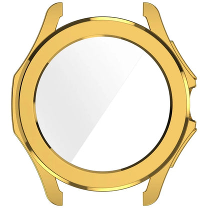 For Xiaomi Watch S4 Sport TPU Watch Case Electroplating Overall Protective Cover Built-In Screen Film