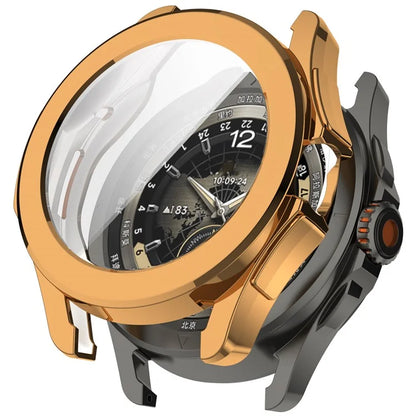 For Xiaomi Watch S4 Sport TPU Watch Case Electroplating Overall Protective Cover Built-In Screen Film