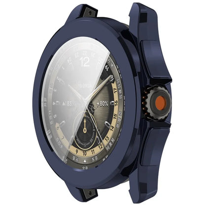 For Xiaomi Watch S4 Sport TPU Watch Case Electroplating Overall Protective Cover Built-In Screen Film
