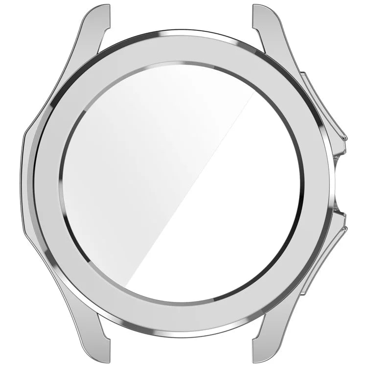 For Xiaomi Watch S4 Sport TPU Watch Case Electroplating Overall Protective Cover Built-In Screen Film