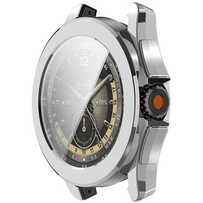 For Xiaomi Watch S4 Sport TPU Watch Case Electroplating Overall Protective Cover Built-In Screen Film