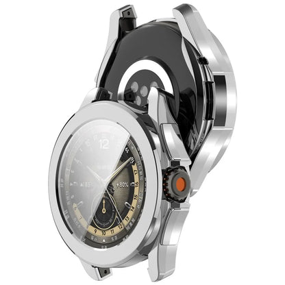 For Xiaomi Watch S4 Sport TPU Watch Case Electroplating Overall Protective Cover Built-In Screen Film