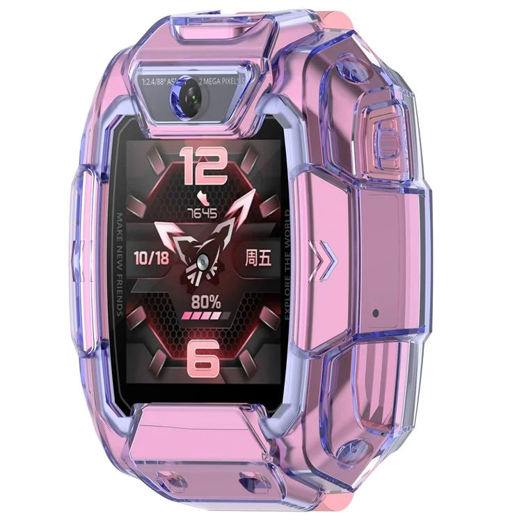 For Huawei Children's Watch 5 Pro Case Half Cover TPU Protective Frame