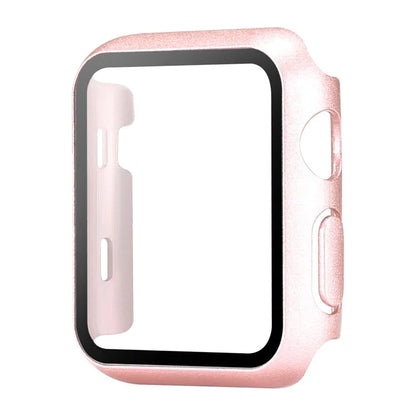 For Apple Watch Series 10 42mm Watch Case Protective Hard PC Cover with Tempered Glass Film
