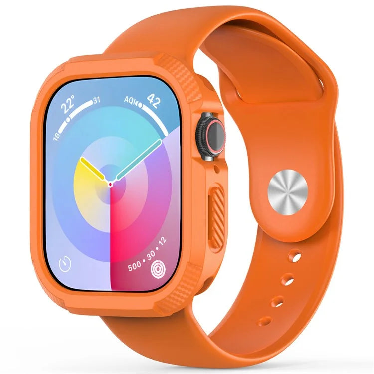 For Apple Watch Series 10 46mm Protective Cover Rugged TPU Watch Case