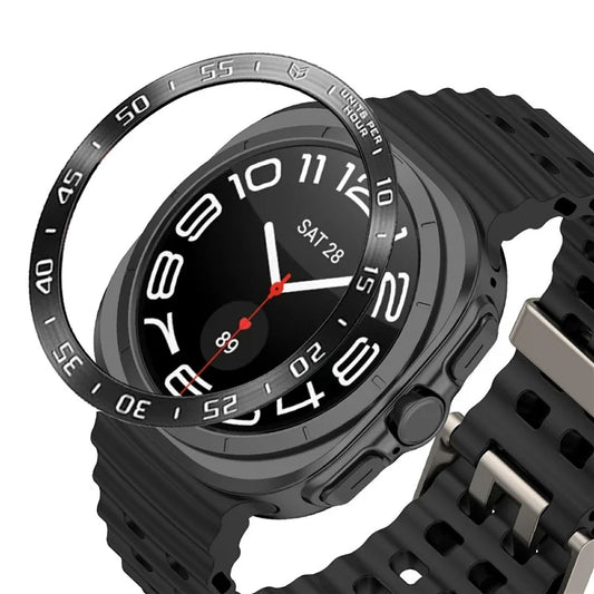 Type A for Samsung Galaxy Watch7 44mm Bezel Ring Metal Bezel Styling Dial Circle