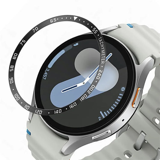 Type E for Samsung Galaxy Watch7 40mm Bezel Ring Metal Bezel Styling Dial Circle