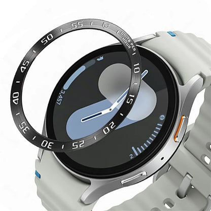Type A for Samsung Galaxy Watch7 40mm Bezel Ring Metal Bezel Styling Dial Circle