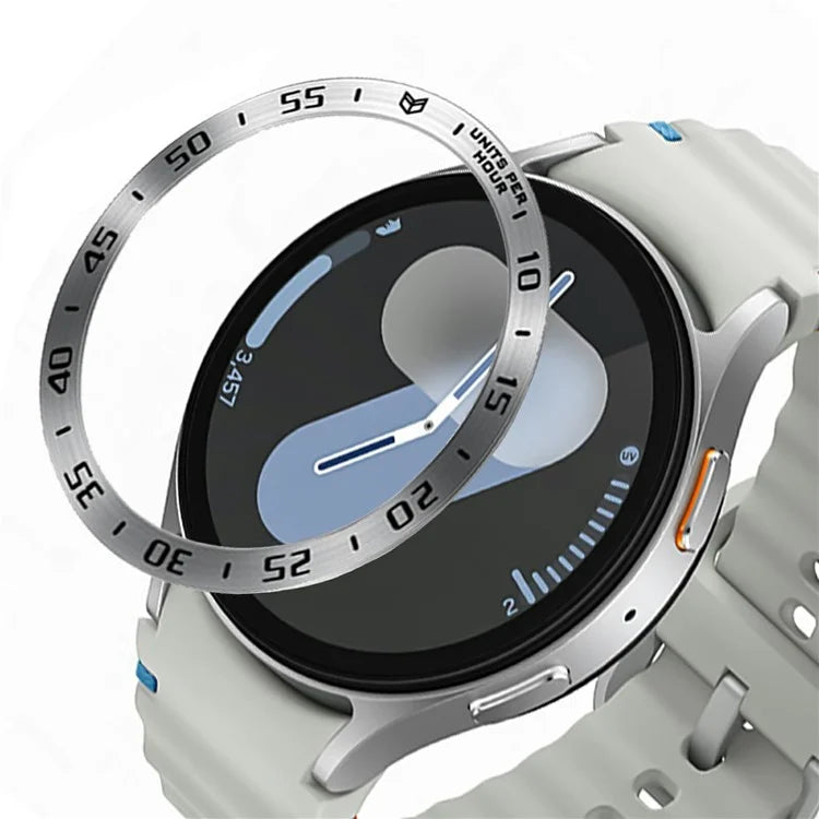 Type A for Samsung Galaxy Watch7 40mm Bezel Ring Metal Bezel Styling Dial Circle