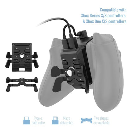 DATA FROG 4-in-1 Trigger A / B for Xbox One S X / Xbox Series S X Game Controller with Data Cable Set