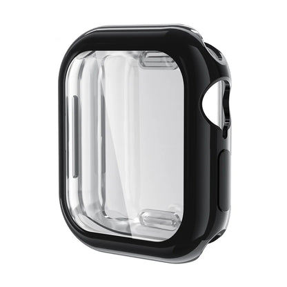 For Apple Watch Series 10 46mm ENKAY Hat-Prince TPU Watch Case Electroplating Watch Cover with Screen Protector