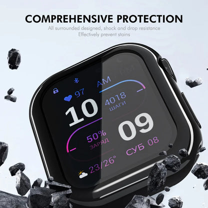 For Apple Watch Series 10 46mm ENKAY Hat-Prince TPU Watch Case Electroplating Watch Cover with Screen Protector