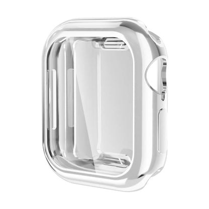 For Apple Watch Series 10 46mm ENKAY Hat-Prince TPU Watch Case Electroplating Watch Cover with Screen Protector