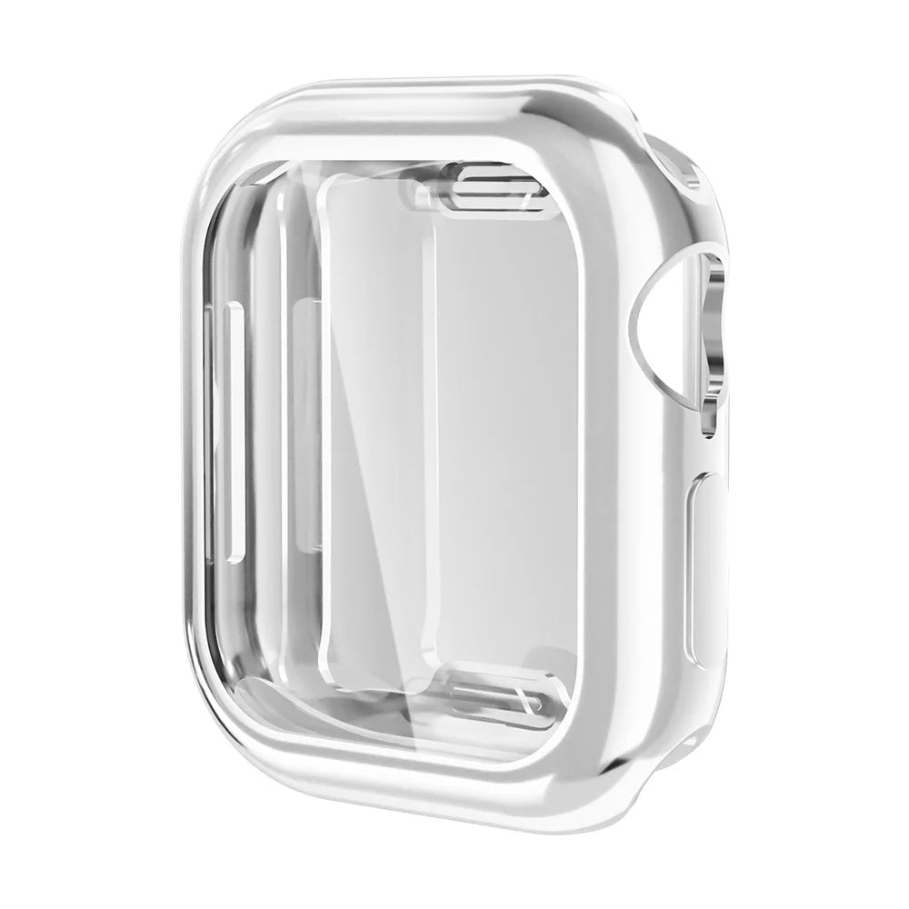 For Apple Watch Series 10 42mm ENKAY Hat-Prince TPU Watch Case Electroplating Watch Cover with Screen Protector
