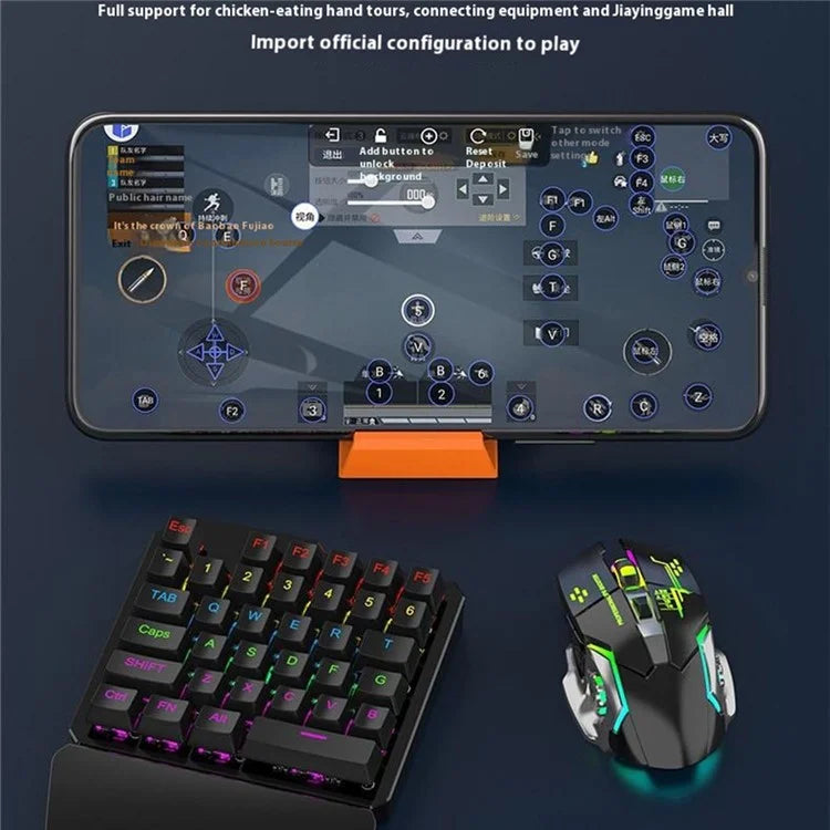 GAMWING Caccia Pro Gaming Keyboard Mouse Converter Smart Mapping USB Wired Adapter for Android