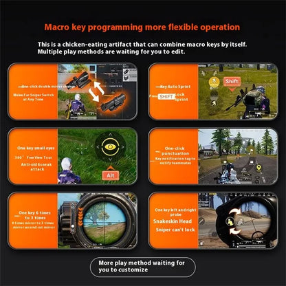 GAMWING Caccia Pro Gaming Keyboard Mouse Converter Smart Mapping USB Wired Adapter for Android