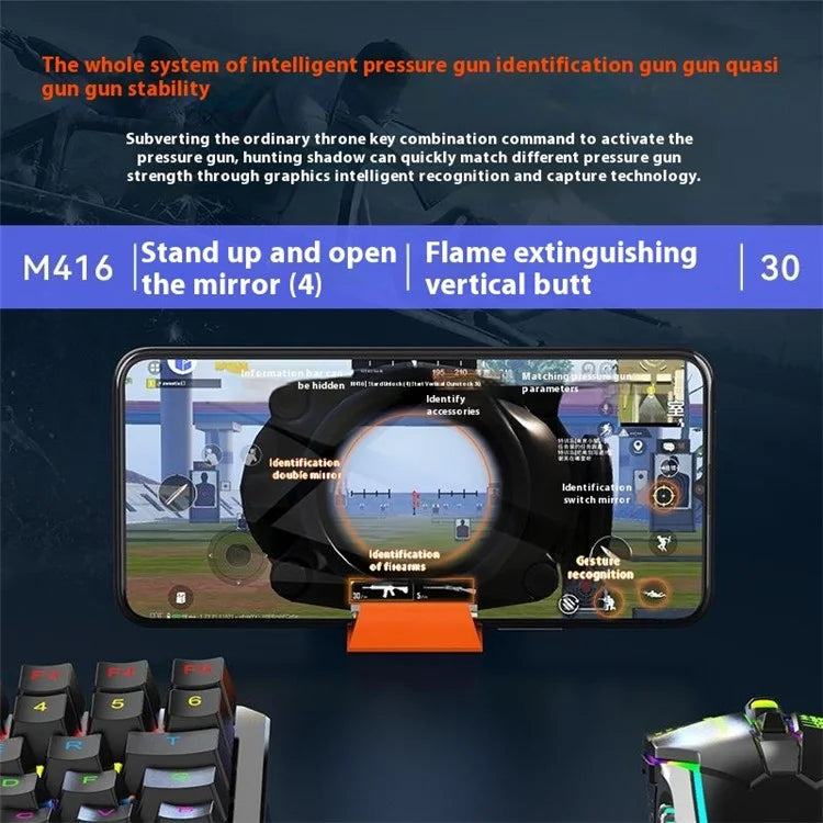 GAMWING Caccia Pro Gaming Keyboard Mouse Converter Smart Mapping USB Wired Adapter for Android