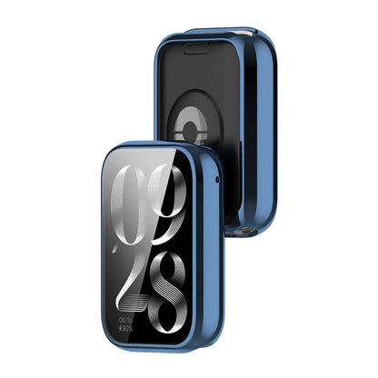 For Xiaomi Smart Band 8 Pro ENKAY Hat-Prince TPU Watch Case Electroplating Watch Cover with Screen Protector