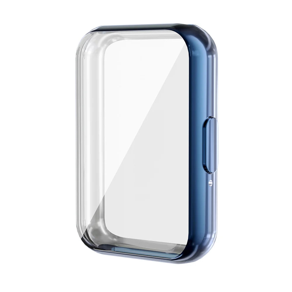 For Samsung Galaxy Fit3 ENKAY Hat-Prince TPU Watch Case Electroplating Watch Cover with Screen Protector