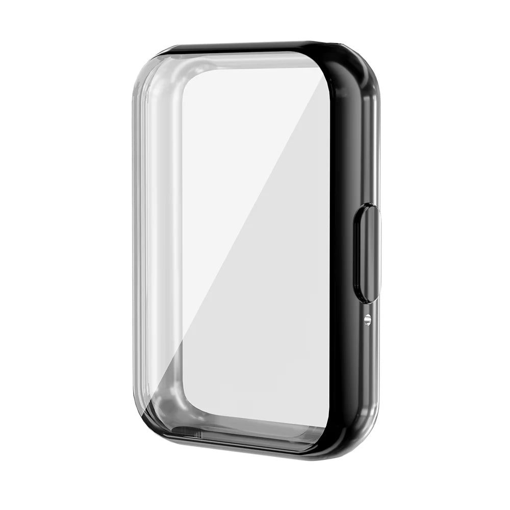 For Samsung Galaxy Fit3 ENKAY Hat-Prince TPU Watch Case Electroplating Watch Cover with Screen Protector