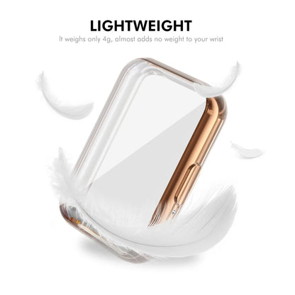For Samsung Galaxy Fit3 ENKAY Hat-Prince TPU Watch Case Electroplating Watch Cover with Screen Protector