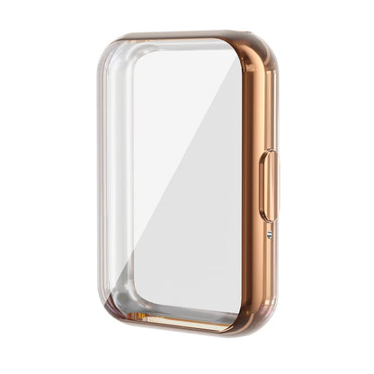 For Samsung Galaxy Fit3 ENKAY Hat-Prince TPU Watch Case Electroplating Watch Cover with Screen Protector