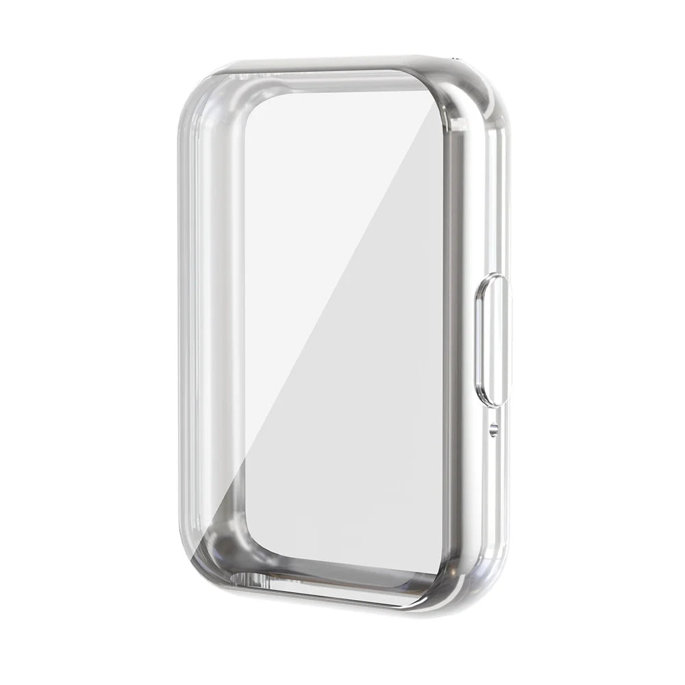 For Samsung Galaxy Fit3 ENKAY Hat-Prince TPU Watch Case Electroplating Watch Cover with Screen Protector