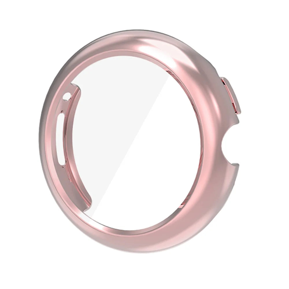 For Google Pixel Watch 3 41mm ENKAY Hat-Prince TPU Watch Case Electroplating Watch Cover with Screen Protector