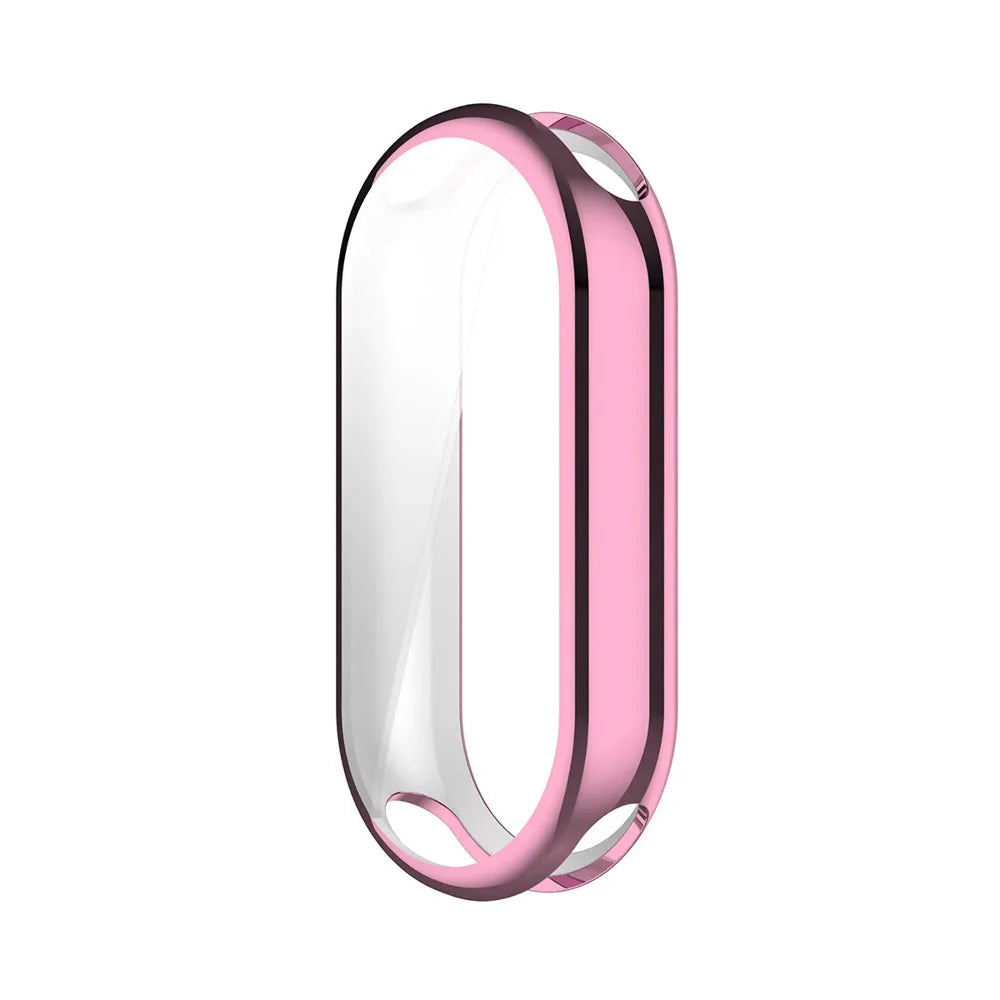 For Xiaomi Mi Band 9 / Xiaomi Mi Band 9 NFC ENKAY Hat-Prince TPU Watch Case Electroplating Watch Cover with Screen Protector