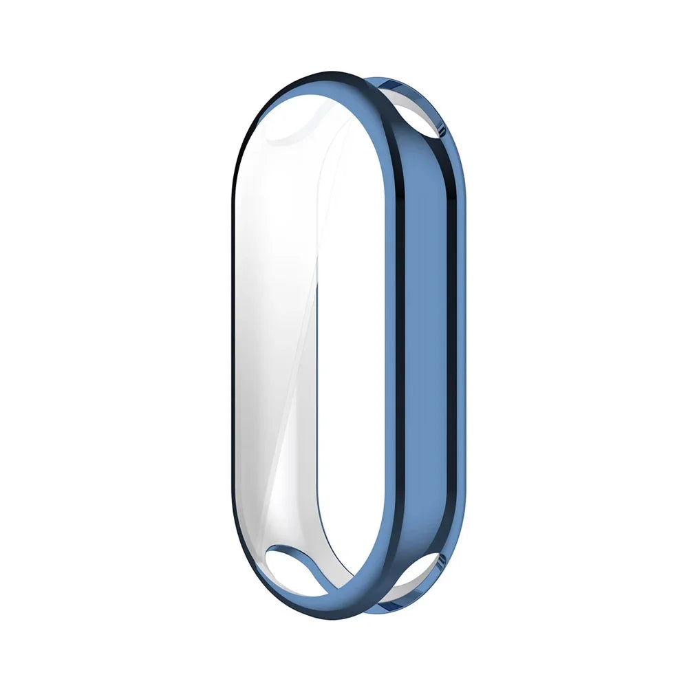 For Xiaomi Mi Band 9 / Xiaomi Mi Band 9 NFC ENKAY Hat-Prince TPU Watch Case Electroplating Watch Cover with Screen Protector